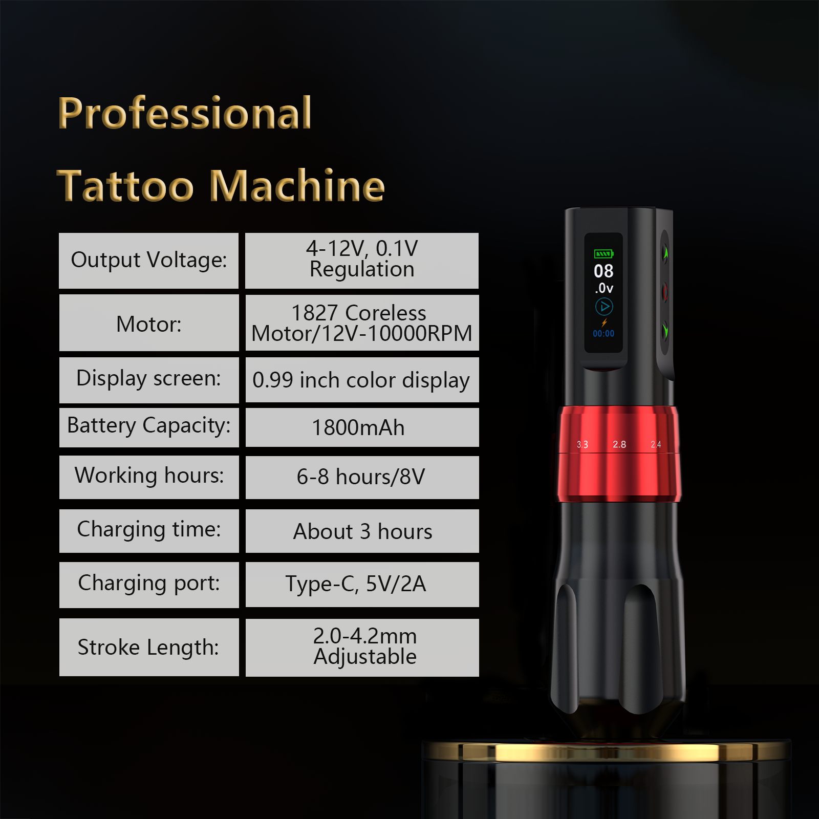 v78 Professional Tattoo Pen